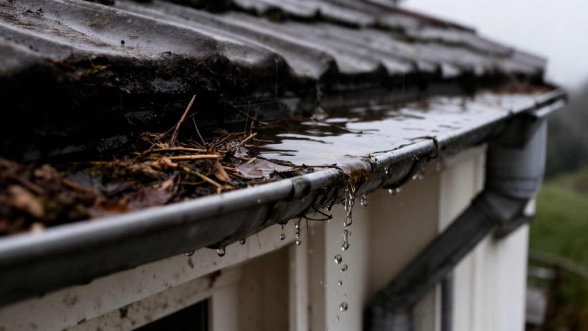 ile procent spadku na rynnie