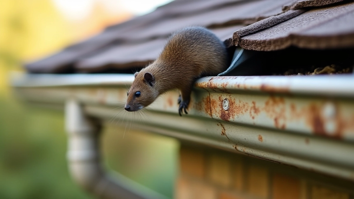 jak zabezpieczyć rynny przed kuną