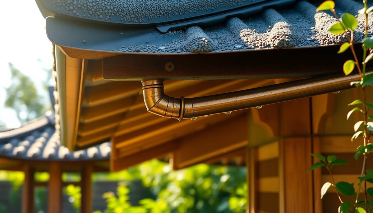 Jaka rynna do altanki