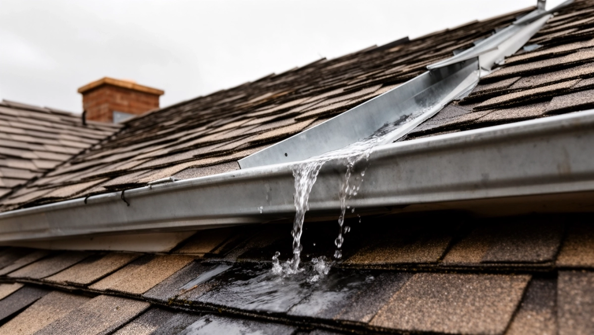 Jaki spadek rynny na 5 metrach?