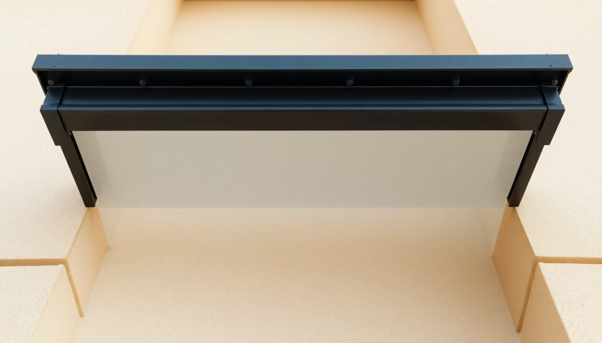 Jaki spadek rynny na 8 metrach?