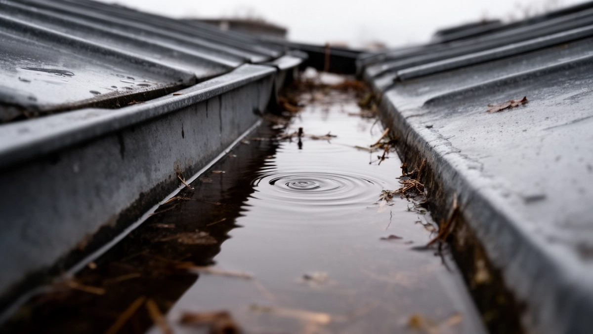 Minimalny spadek rynny