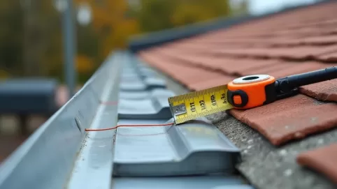 jak wyznaczyc spadek rynny