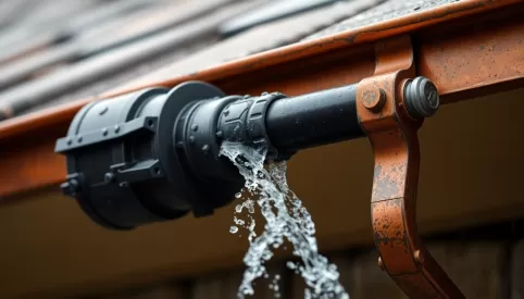 Jaka rura drenarska do rynny