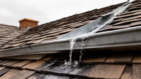 jaki spadek rynny na 5 metrach