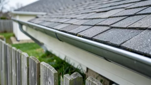 Odległość rynny od granicy działki