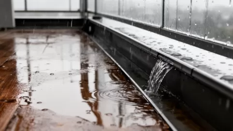 Odwodnienie balkonu rynna