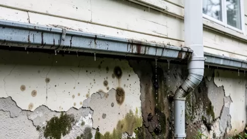 wymiana rynien i rur spustowych cena